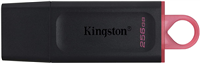 Kingston Datatraveler Exodia Memoria Usb 256Gb - Usb 3.2 Gen 1 - Con Tapa - Enganche Para Llavero - Color Negro (Pendrive)