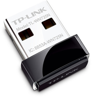 Tp-Link Tl-Wn725n Adaptador Usb Nano Inalambrico N De 150Mbps