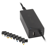 Ngs Cargador De Portatil Universal Automatico 90W - 9 Adaptadores - 1X Usb 2.0 - Voltaje 15-20V - Indicador Led