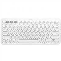 Logitech K380 Teclado Inalambrico Bluetooth - Hasta 3 Dispositivos Simultaneamente - Color Blanco
