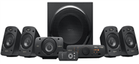 Logitech Z906 Sistema De Altavoces 5.1 Thx 1000W - Subwoofer 165W - Dolby & Dts - Mando A Distancia - Color Negro