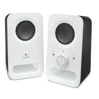 Logitech Z150 Altavoces Multimedia 2.0 6W - Entrada Jack 3.5Mm - Toma De Auriculares - Cable De 1.80M - Color Blanco