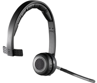 Logitech H820e Auriculares Inalambricos Mono Con Microfono - Autonomia Hasta 10H - Diadema Ajustable - Controles En Auricular - Color Negro
