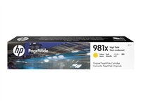 Hp 981X Amarillo Cartucho De Tinta Original - L0r11a