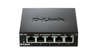 D-Link Switch 5 Puertos Fast Ethernet Gigabit 10 100 Mbps