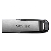 Sandisk Ultra Flair Memoria Usb 3.0 128Gb - Sin Tapa - Color Acero Negro (Pendrive)
