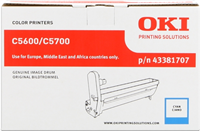 OKI-C5600/C5700-CYAN-TAMBOR-DE-IMAGEN-ORIGINAL-43381707-(DRUM)43381707 5031713031475