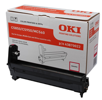 OKI-C5850/C5950/MC560-MAGENTA-TAMBOR-DE-IMAGEN-ORIGINAL-43870022-(DRUM)43870022 5031713040187