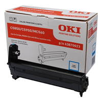 OKI-C5850/C5950/MC560-CYAN-TAMBOR-DE-IMAGEN-ORIGINAL-43870023-(DRUM)43870023 5031713040194