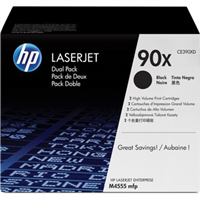 Hp Ce390x Negro Pack De 2 Cartuchos De Toner Originales - 90X