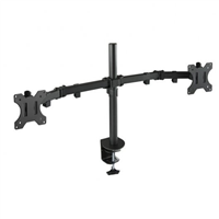 Tooq Soporte De Mesa Con Brazos Articulados Para 2 Monitores De 13