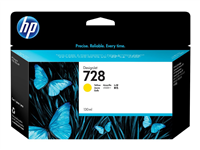 Hp 728 Amarillo Cartucho De Tinta Original - F9j65a