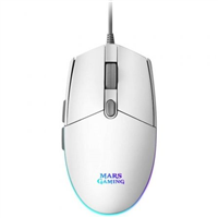 Mars Gaming Mmg Raton Gaming Usb 3200Dpi - Iluminacion Rgb Flow - 5 Botones - Uso Diestro - Cable De 1.60M
