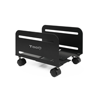 Tooq Soporte De Suelo Con Ruedas Para Cpu De 119-209Mm De Ancho - Peso Max 10Kg - Color Negro