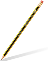 Staedtler Noris 122 Lapiz De Grafito Hexagonal Con Goma - Mina Hb - Resistencia A La Rotura - Sin Pvc Ni Latex