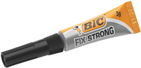 Bic Fix Strong Pegamento De Contacto Extra Fuerte 3Gr - Uso En Madera, Plastico Y Porcelana - No Gotea - Tapon Anti-Obstruccion