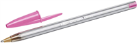 Bic Cristal Fun Boligrafo De Bola - Punta Gruesa De 1.6Mm - Tinta Con Base De Aceite - Color Rosa