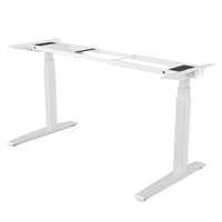Fellowes Estructura Metlica Para Mesa Regulable En Altura Levado - 4 Configuraciones De Memoria - Motor Dual - Silenciosa Y Rapida - Color Blanco