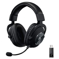Logitech G Pro X Auriculares Gaming Inalambricos Dts 7.1 Con Microfono - Tecnologia Lightspeed - Microfono Flexible - Diadema Ajustable - Almohadillas Acolchadas - Altavoces De 50Mm - Color Negro