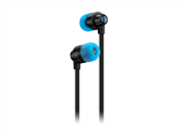 Logitech G333 Auriculares Gaming Con Microfono - Adaptador Usb-C - Multiplataforma - Altavoces Dinamicos - Jack 3.5Mm - Color Negro Azul